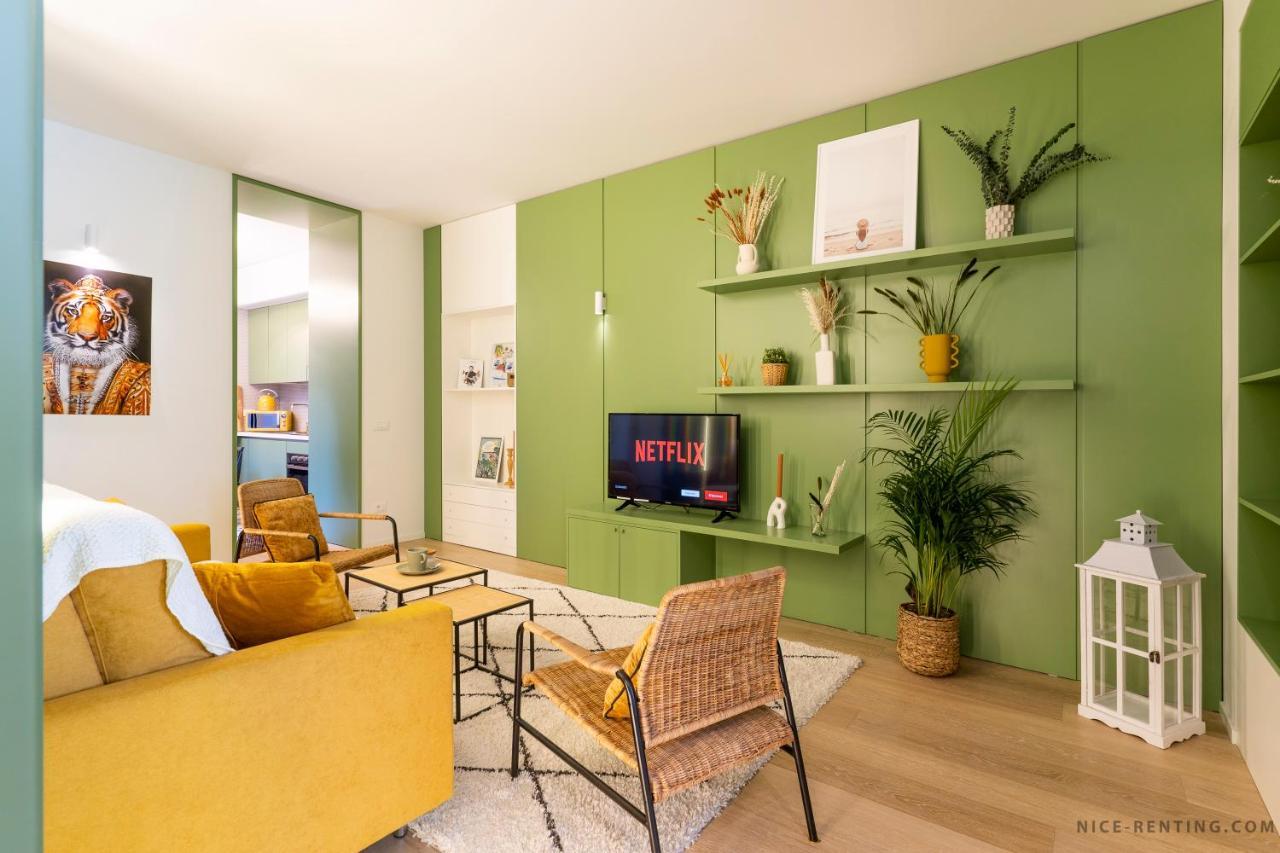 Nice Renting - Bavastro - Luxurious Loft - 2 Bedroom - Ac - Balcony - Trendy Neighborhood Exterior foto