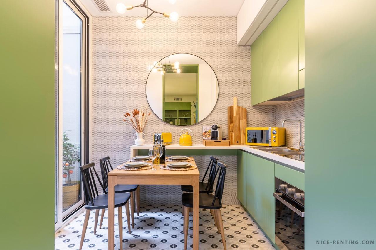 Nice Renting - Bavastro - Luxurious Loft - 2 Bedroom - Ac - Balcony - Trendy Neighborhood Exterior foto