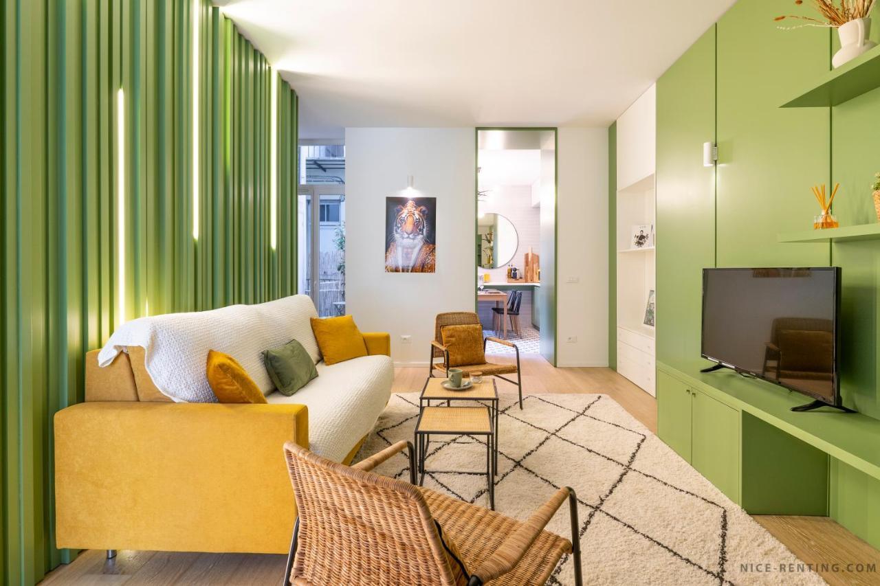 Nice Renting - Bavastro - Luxurious Loft - 2 Bedroom - Ac - Balcony - Trendy Neighborhood Exterior foto